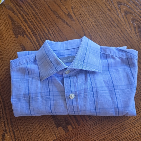 Mens Michael Kors 15 1/2 34/35 dress shirt - Picture 2 of 5
